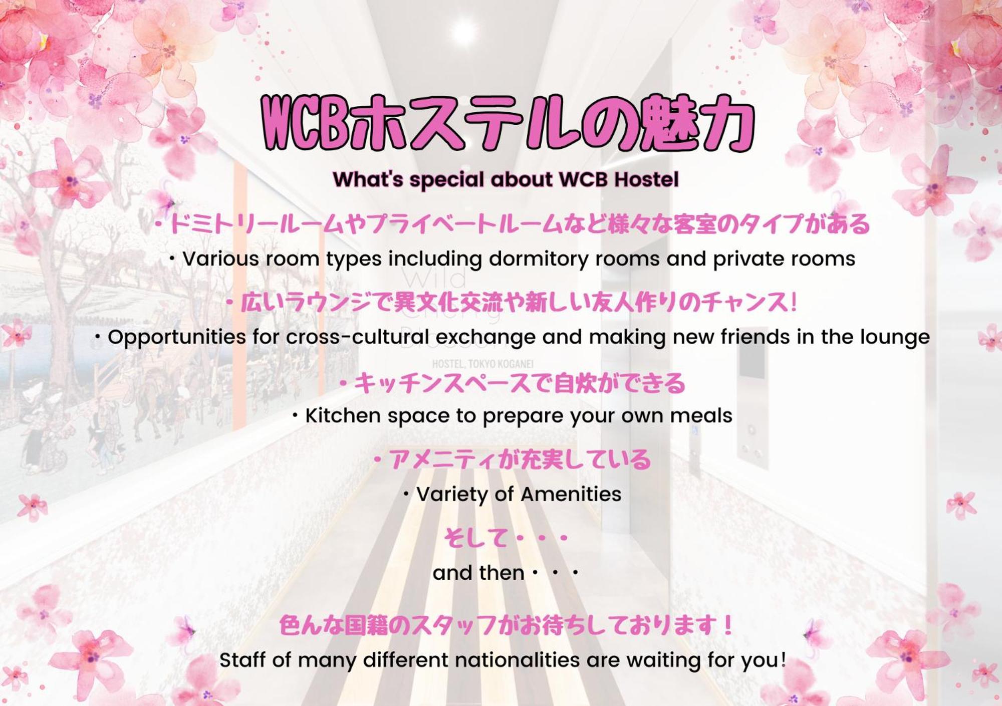 Wild Cherry Blossom-Hostel,Tokyo Koganei- Exterior foto